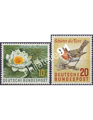 RFA, Timbre n° 146 à 147, Collection timbres Allemagne