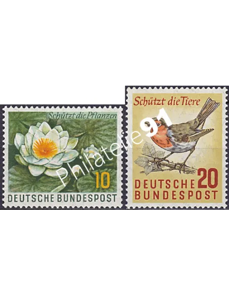 RFA, Timbre n° 146 à 147, Collection timbres Allemagne