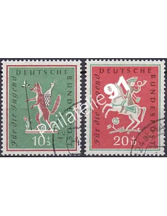 RFA, Timbre n° 157 à 158, Collection timbres Allemagne