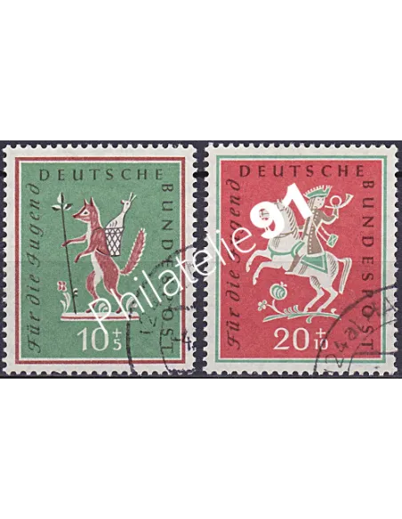 RFA, Timbre n° 157 à 158, Collection timbres Allemagne