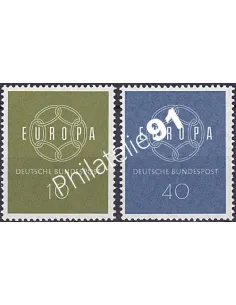 Timbre d'Allemagne, R.F.A. n° 193 à 194, Collection timbres Allemagne