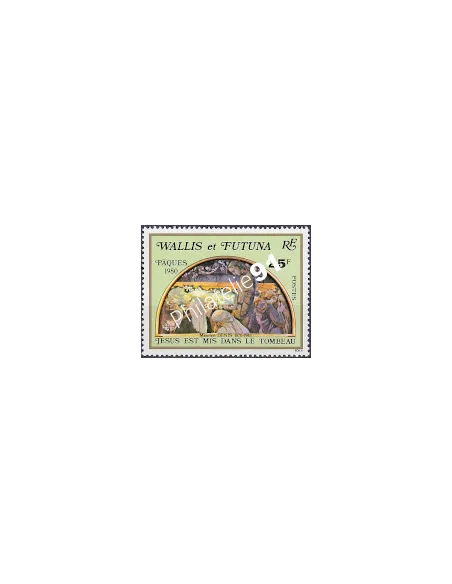 Timbre de WALLIS ET FUTUNA n° 258, Pâques, collection timbres Dom-Tom