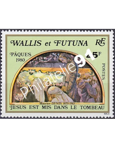 Timbre de WALLIS ET FUTUNA n° 258, Pâques, collection timbres Dom-Tom