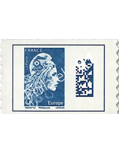 timbre Marianne l'engagée 2018, Datamatrix, collection timbres France