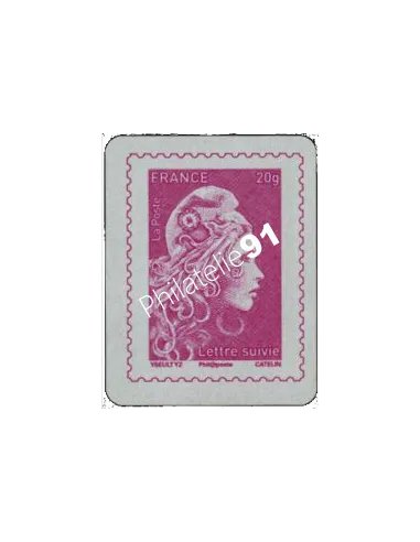 Timbre adhesif n° 1656A, lettre suivie, collection timbres de France