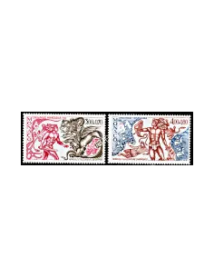 MONACO - n° 1494 à 1495 - Croix-rouge monégasque - Hercule (V)