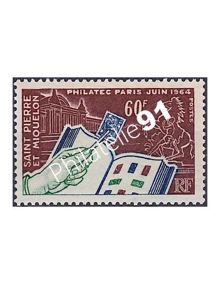 Saint-Pierre et Miquelon n°  371, Collection Timbre dom tom