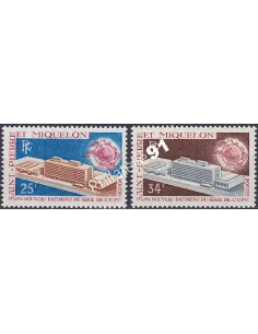 Saint-Pierre et Miquelon n°  399 à 400, Collection Timbre dom tom