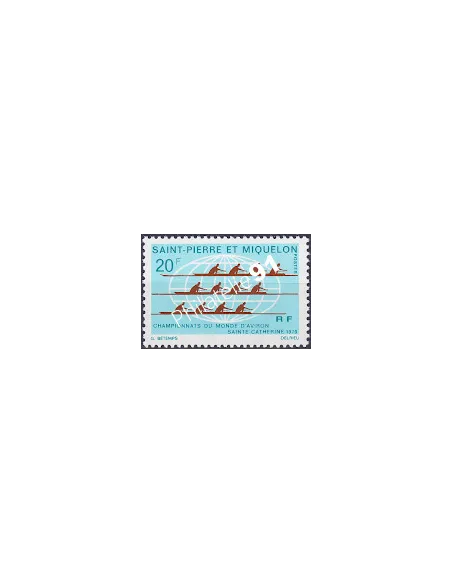 Timbre de Saint-Pierre et Miquelon n° 405, Collection Timbre dom tom
