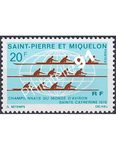 Timbre de Saint-Pierre et Miquelon n° 405, Collection Timbre dom tom