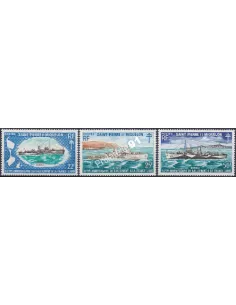 Saint-Pierre et Miquelon n° 414 à 416, Collection Timbre dom tom