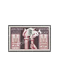 Timbre PA n° 26 de St-Pierre et Miquelon, Collection timbres Dom Tom