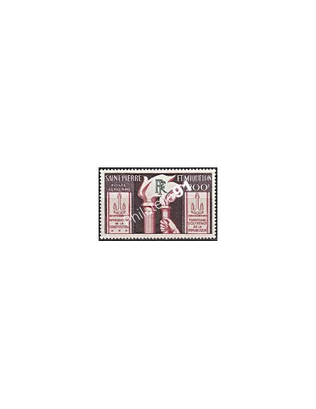 Timbre PA n° 26 de St-Pierre et Miquelon, Collection timbres Dom Tom