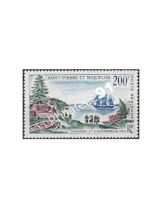Saint-Pierre et Miquelon, PA n° 30, Dangeac,Collection timbres Dom Tom