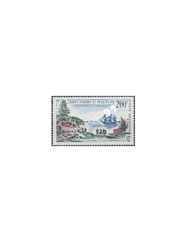 Saint-Pierre et Miquelon, PA n° 30, Dangeac,Collection timbres Dom Tom