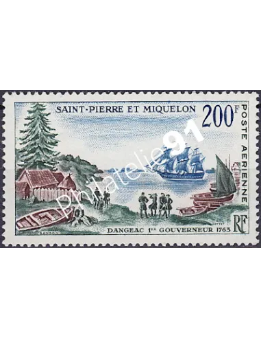 Saint-Pierre et Miquelon, PA n° 30, Dangeac,Collection timbres Dom Tom