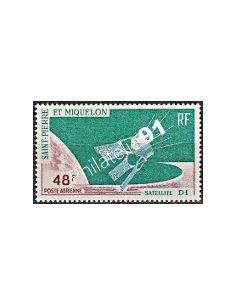 Saint-Pierre et Miquelon, PA n° 35, Satellite D1, Collection Dom Tom