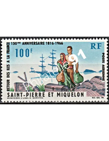 Saint-Pierre et Miquelon, PA n° 36 neuf, Collection timbres Dom Tom