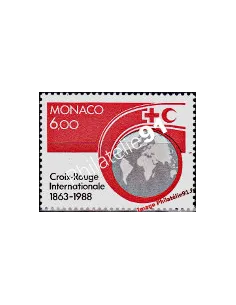 MONACO - n° 1637 - 125e anniversaire de la Croix-Rouge