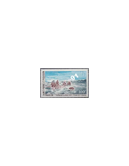 Timbr de ST PIERRE ET MIQUELON, PA n°  45, collection Dom-Tom