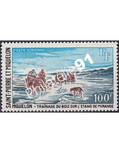 Timbr de ST PIERRE ET MIQUELON, PA n°  45, collection Dom-Tom