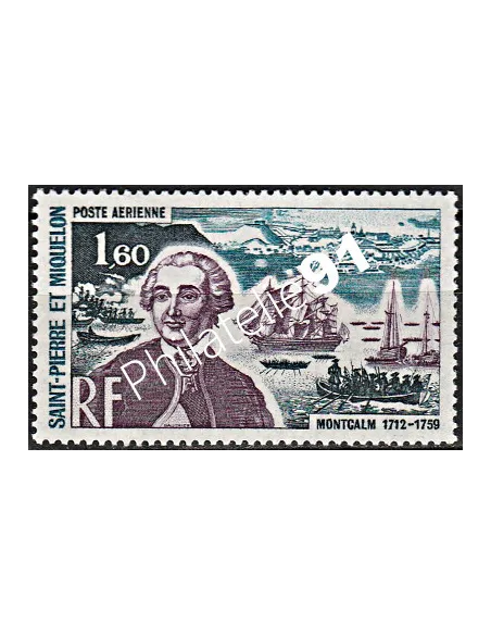 Saint-Pierre et Miquelon - PA n° 54 - Collection timbres Dom Tom