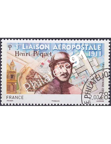 Timbre Poste Aérienne n° 74, Collection Timbres France