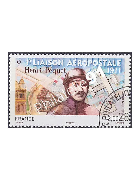 Timbre Poste Aérienne n° 74, Collection Timbres France