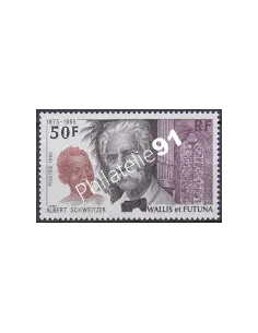 WALLIS ET FUTUNA,n° 334, Dr Schweitzer, collection timbres Dom-Tom