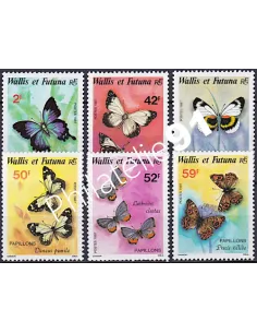 WALLIS ET FUTUNA,n° 353 à 358, collection timbres Dom-Tom