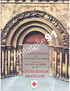 Carnet  Croix-Rouge n° 2022 - Année 1973, Collection timbres France
