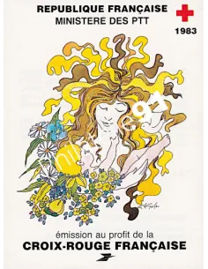 Carnet  Croix-Rouge n° 2032 - Année 1983, Collection timbres France