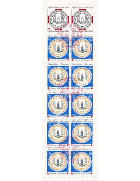 Carnet  Croix-Rouge n° 2039 - Année 1990, Collection timbres France