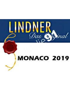 LINDNER - Feuilles pré-imprimées MONACO 2019, matériel philatélique