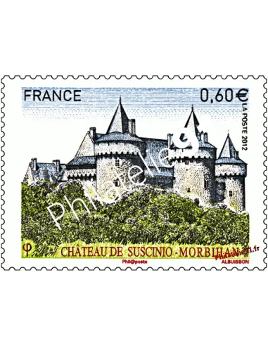 timbre de France n° 4662 - Château de Suscinio (Morbihan)