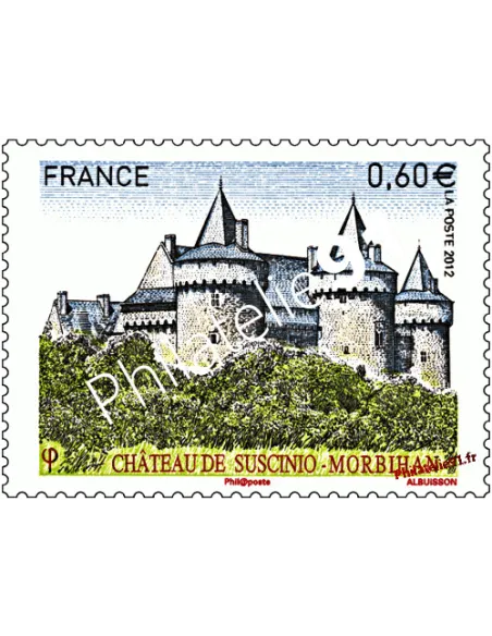 timbre de France n° 4662 - Château de Suscinio (Morbihan)
