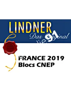 Lindner, FRANCE Blocs CNEP 2019, matériel philatélique