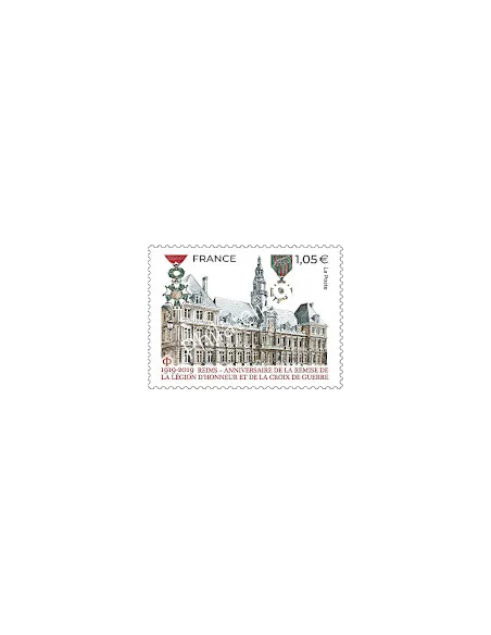 Timbre n° 5338, Reims, centenaire de la Légion d'honneur, collection timbres France
