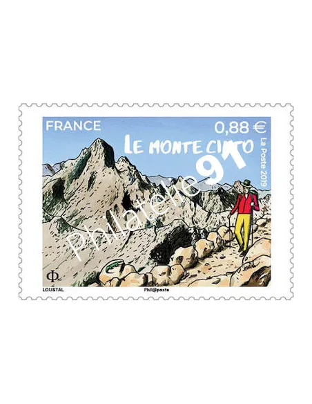 Timbre n° 5343, Le Monte Cinto, timbre France