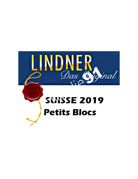 Suisse 2019, LINDNER, matériel philatélique