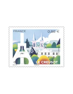 Timbre n° 5345, Le Creusot, timbre France