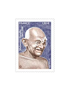 Timbre n° 5346, Mahatma Gandhi, timbre France