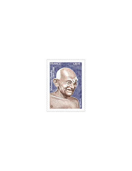 Timbre n° 5346, Mahatma Gandhi, timbre France