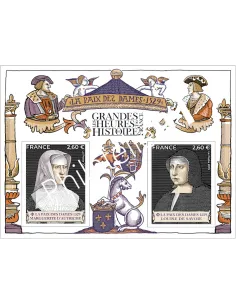 Feuille 5357, Les Grandes Heures de l’Histoire de France, collection timbres France