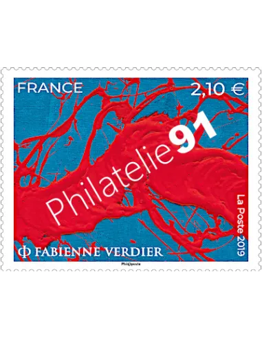 Timbre n° 5367, Fabienne VERDIER, timbre France