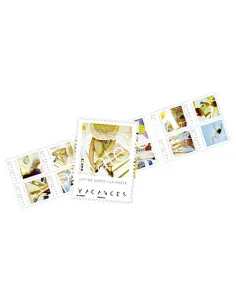 Carnet 1741, vacances, collection timbres France