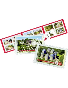 Carnet 1765, Ensemble, sauvons notre patrimoine !, collection timbres France