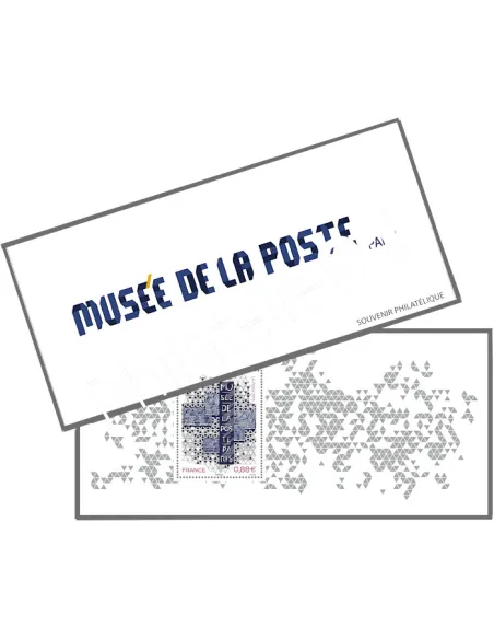 Bloc souvenir n° 161, Musée de la Poste Paris, timbre France
