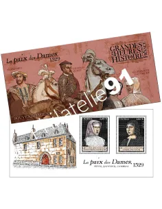 Bloc souvenir n° 162, Les Grandes Heures de l’Histoire de France, collection timbres France