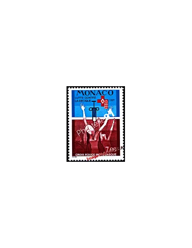 Timbres de MONACO n° 2106 - Croix-Rouge monégasque